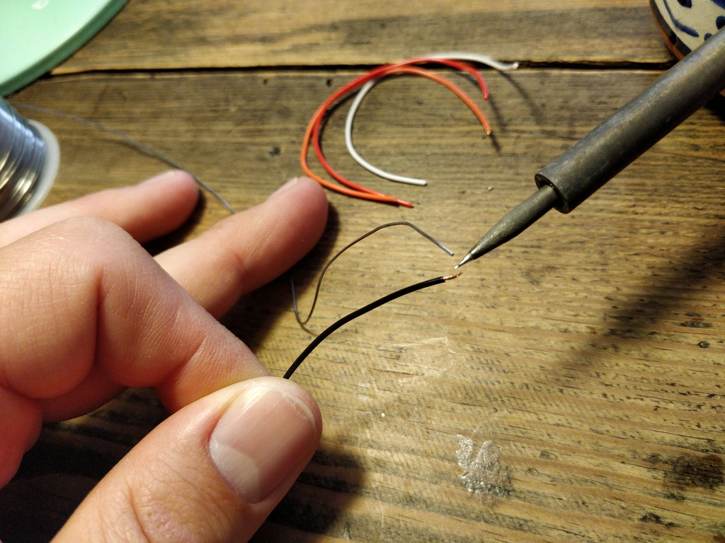 strip wire and presolder